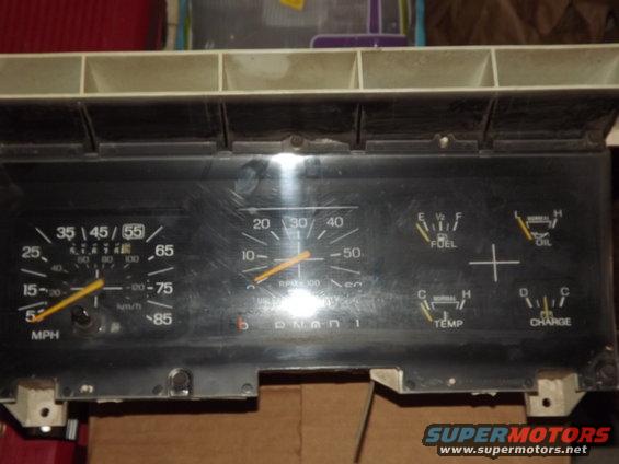 Donor Cluster im salvaging the tach and electrical panel from