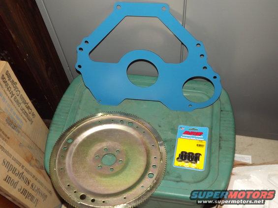 Flexplate, Block Plate, and ARP fasteners