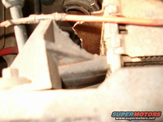 hpim0170.jpg Broken Radiator.  