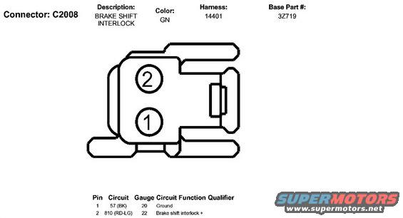 this is the standard interlock for 05-11 models. non-sport LX, pins 1 and 2 are found on all models.