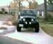 1995 Mitsubishi Eclipse - Front view of the jeep