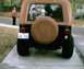 1995 Mitsubishi Eclipse - back view of the jeep