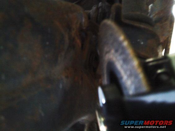 Swaybar bushings, part view