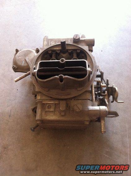 Carburetor on a concrete surface