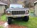 1979 Ford Bronco - This 1979 Ford Bronco is presented from a straight-on, front-facing perspective.