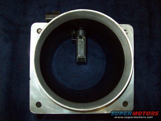 Mass air flow sensor, interior view