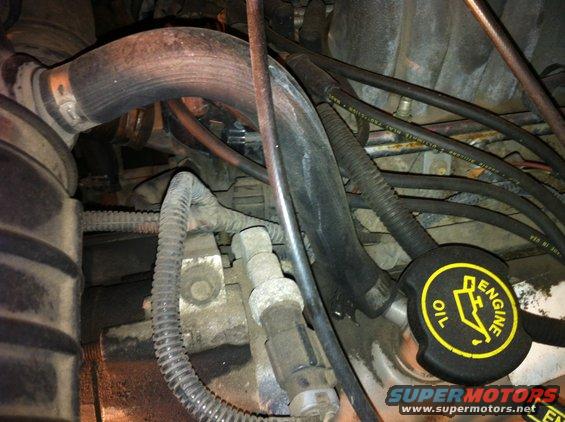 There are several seemingly random shots, I took these for memory aids as to where all the hoses, electrical connections attach.