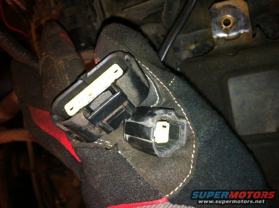 MAF sensor/ Intake Sensor connections.