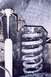 1992 Ford Bronco - This image shows the suspension system of a vehicle, focusing on the coil spring and shock absorber.
