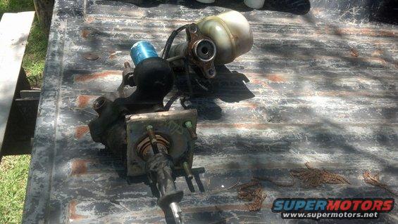 hydro boost for sale, 1 5/16 bore master cylinder in great shape from 87-91 F-Superduty 10' flatbed