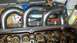 JBA 1627S Headers, Passenger's Side, on GT40P head.