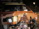 1972 Ford Ranchero - Firewall and engine bay of a 1972 Ford Ranchero undergoing restoration work.