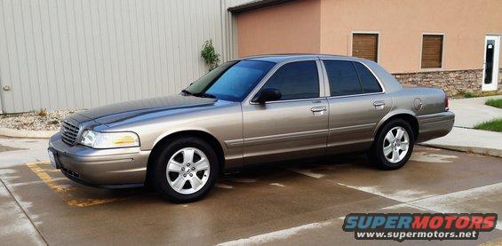 2005 Ford Crown Victoria sedan parked on pavement