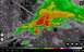 2003 Ford Crown Victoria - A weather radar display shows storm intensity and movement over the Oklahoma City metropolitan area on May 20, 2013.