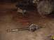 1992 Ford Bronco - Rear axle assembly from a Ford Bronco, likely undergoing maintenance or modification.
