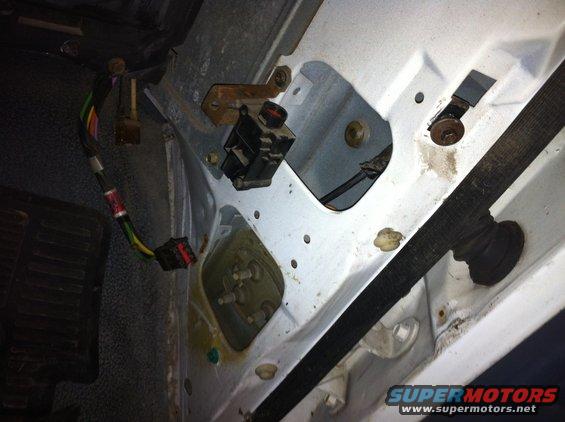 Wiring harness and connectors in a vehicle's interior
