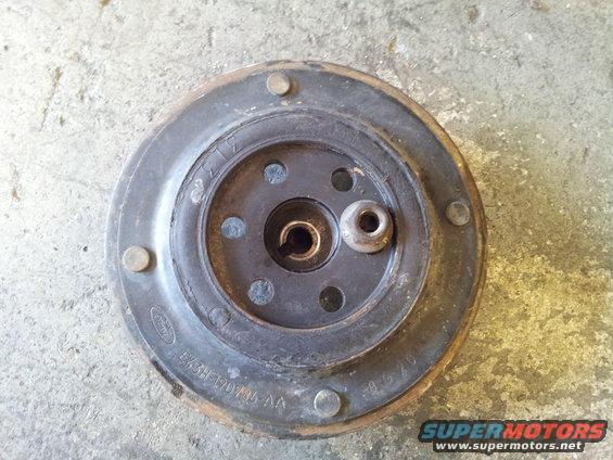 Ford clutch pressure plate with part number E43H-12A650-AA visible