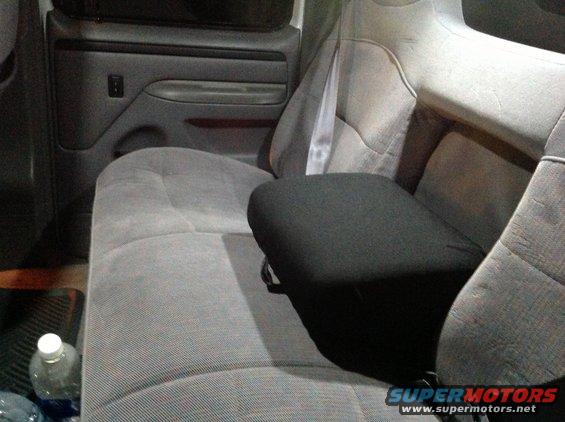 1997 Ford F-350 interior showing front seats and door panel