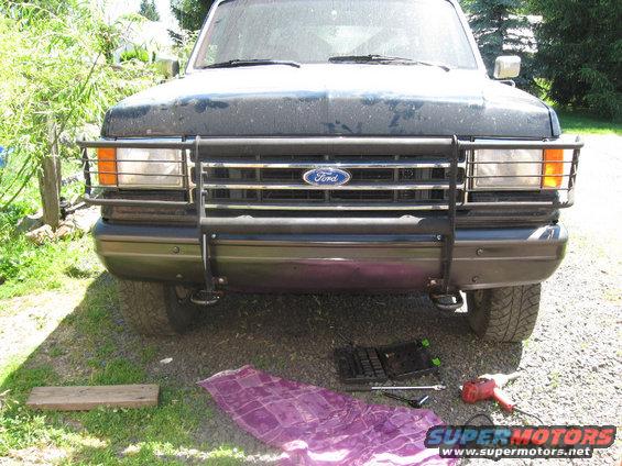  New bumper on, just need to get the finally adjustment made.
