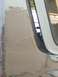 1996 Ford Bronco - Bodywork in progress on a vehicle, showing a section of filler applied to the rear quarter panel.