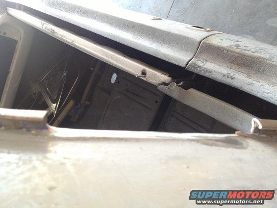 65 Mustang-how to shave drip rails (in sections) 
