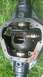 1983 Ford F-250 - Close-up view of a differential axle part, showing internal gears and the housing. Part number 40225 is visible.