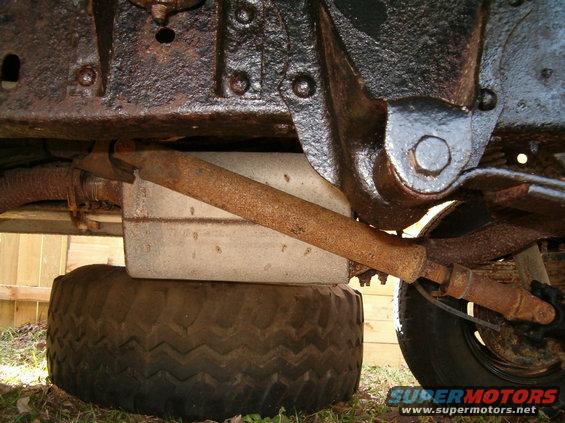 hpim0191.jpg Got some of the frame with rust convertor, painted it, cut out the rear cargo area, and preped some out the othe areas.  Also removed the rear bumper.  