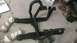 1990 WetJet Duo - Pair of black exhaust headers, likely for a performance application, shown on a concrete floor.