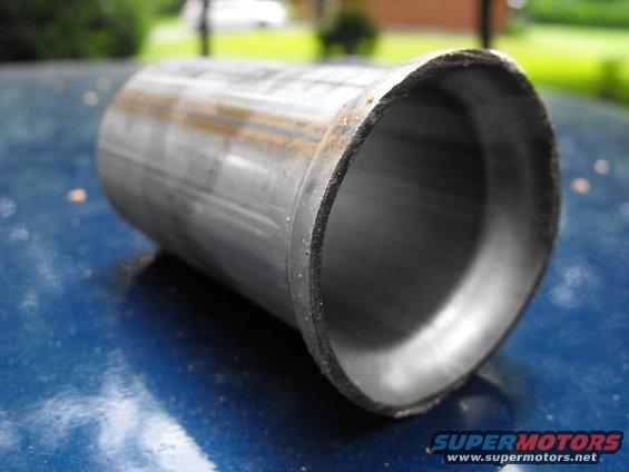 Another shot of one of the restrictions in all later M-body's exhaust systems.