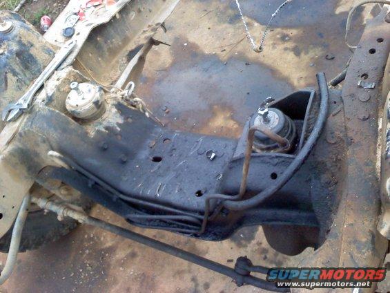 Frame and suspension parts with Supermotors.net logo