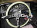 1973 Ford Ranchero - cockpit with "new" steering wheel