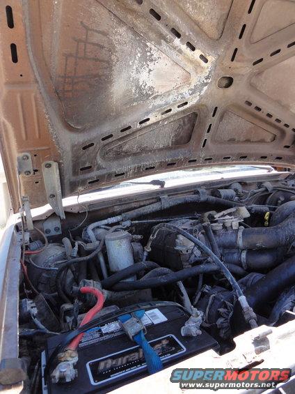 Previous owner's battery exploded...