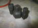 2004 Aston Martin Virage - Set of three spark plug sockets, likely for automotive use, shown on a floor.