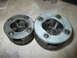 2004 Aston Martin Virage - Two pipe threading dies are shown, one with a 9/16 inch marking and the other with a 1 inch marking and the RIDGID brand.
