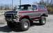 1979 Ford Bronco - This lifted 1979 Ford Bronco features a two-tone paint scheme and aggressive off-road tires.
