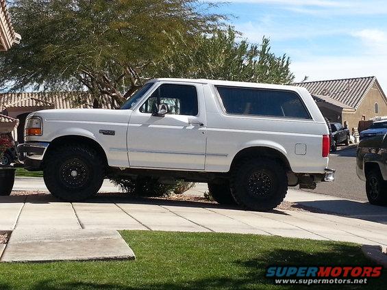 before the lift and wheels