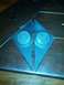 1989 BMW 3 Series - Pair of triangular speaker pods with mesh grilles, likely for car interior.