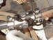1986 Ford Bronco II - Close-up view of a steering shaft universal joint assembly.