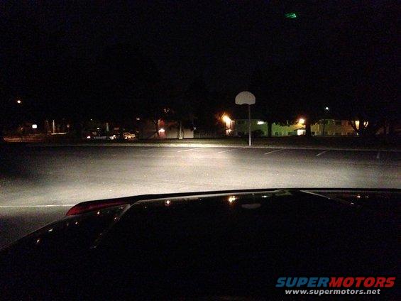 Low Beams and Hella 550 Fog Lights.