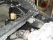 1992 Ford Bronco - Vehicle frame and drivetrain components are shown in this close-up image.