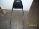 1982 Honda GL1100I GW Interstate - This is a motorcycle backrest with chrome supports, shown in a garage setting.