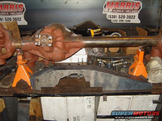 Starting mock up for truss and link brackets on my front hp 60. 