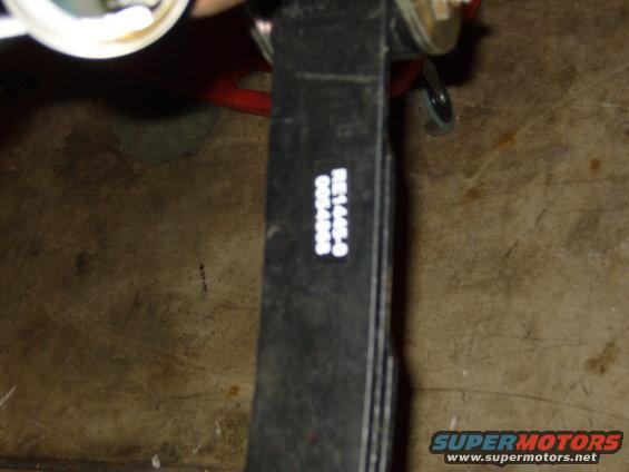 Leaf spring with part numbers B5144-0 0094888