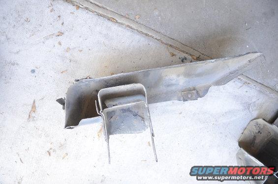 This is the piece I cut out of the rear quarter panel