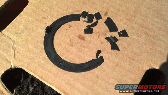 Thrust washer behind trans pump assembly