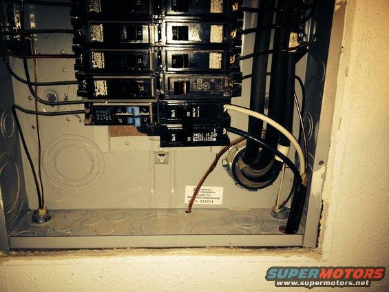 Kobalt Hausfeld 3.7 hp 60 gallon compressor wiring and plumbing - dual 30 amp breaker installed