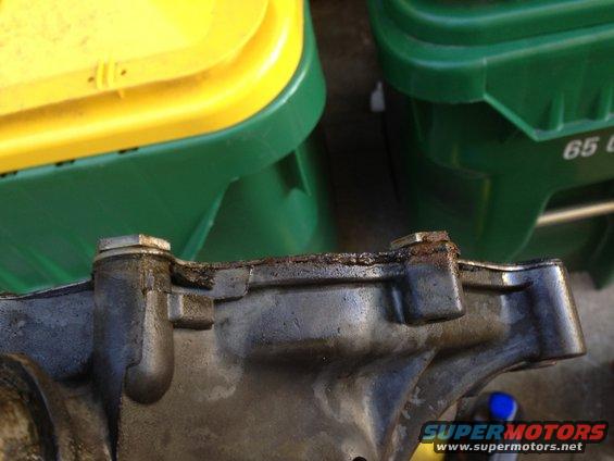 Old pump failure.