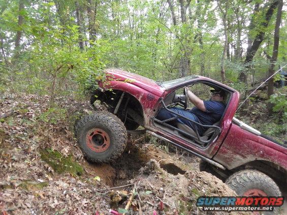 131010bigjon05.jpg He had to hunt for the right line for a little while, which is exactly what Greg wanted - lots of dirt being moved so it would be easier for his Disco.