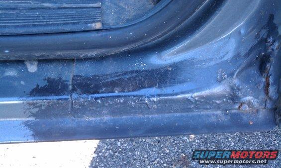 My not so bad rear door pillar 