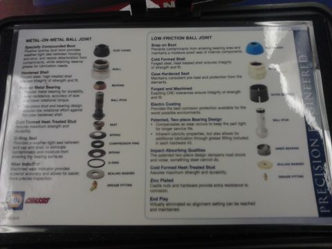 1996 Ford Bronco - Heres an exploded diagram of both joints.